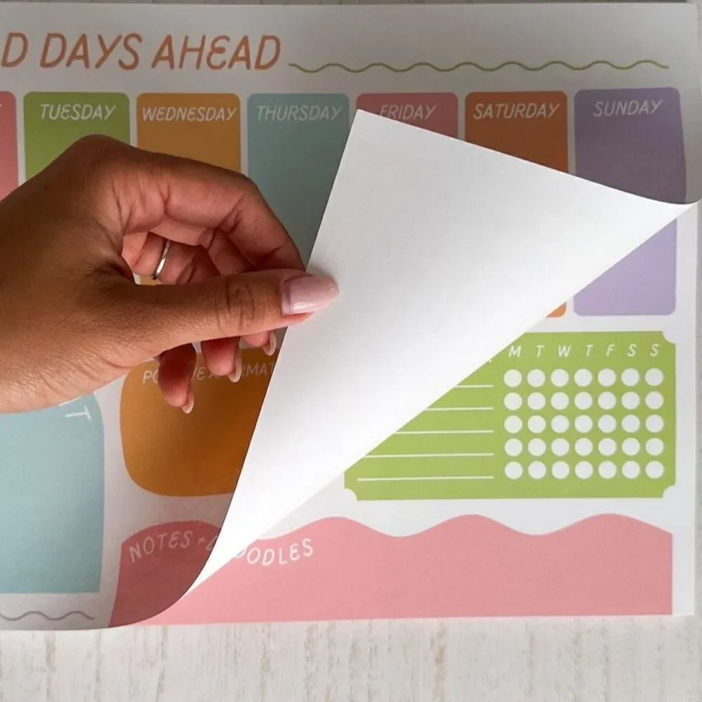 Weekly planet NeW 50 pages 8.5x11 plus 2 stickers
